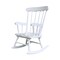 International Concepts Rectangle Juvenile Rocker, 20 W, 22 L, 27.75 H, Wood, White CR08-2465 - alternate 5